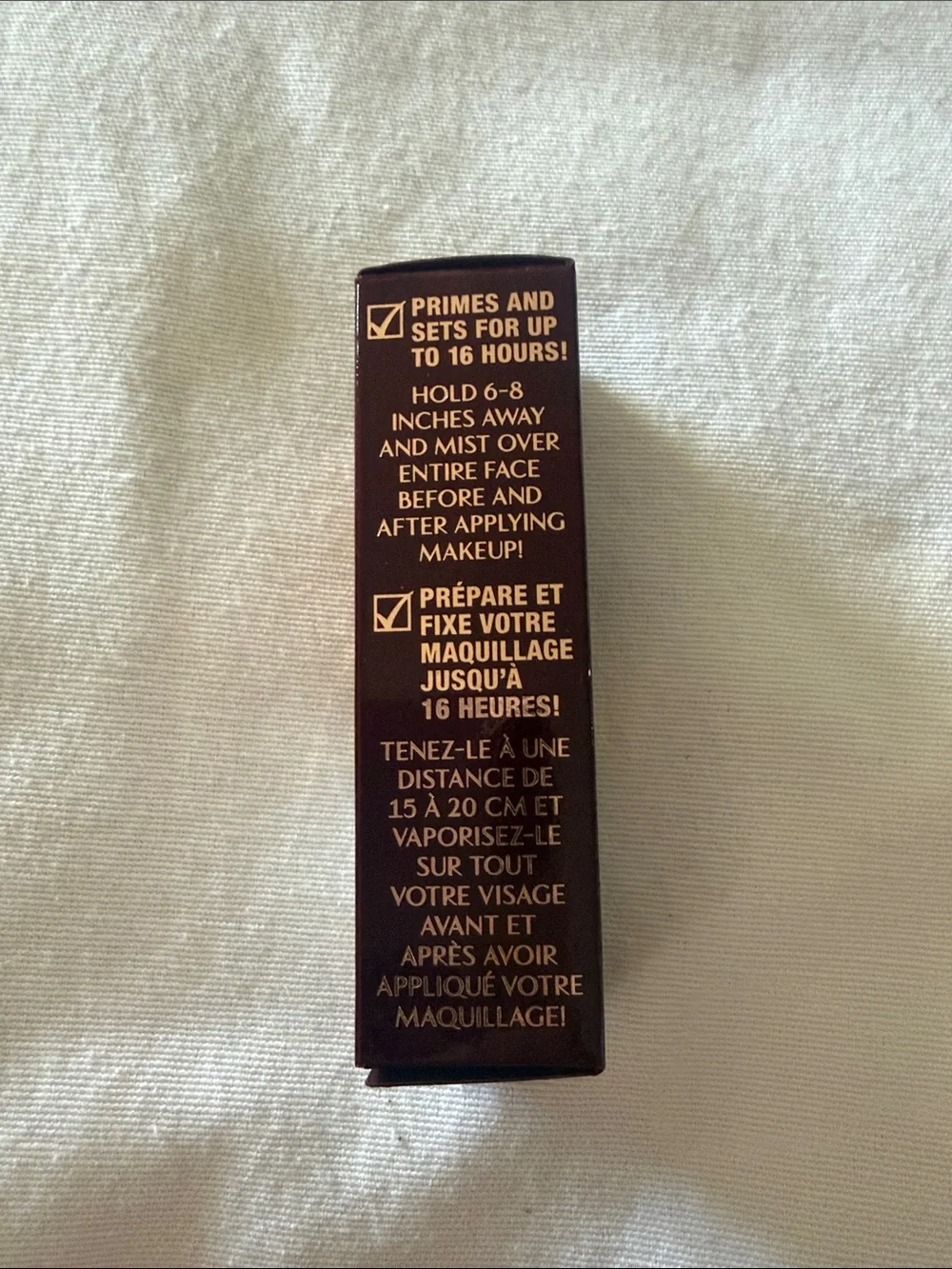 Charlotte Tilbury Airbrush Flawless Setting Spray - Brown & Gold Packaging
